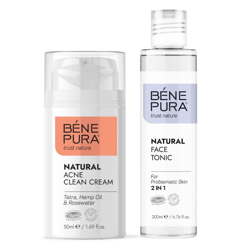 Krema za Lice Protiv Akni i Tonik za Lice za Problematičnu Kožu - GMC