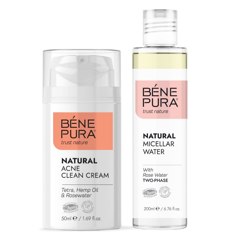 Krema za Lice Protiv Akni i Dvofazna Micelarna Voda - Usporedba artikala