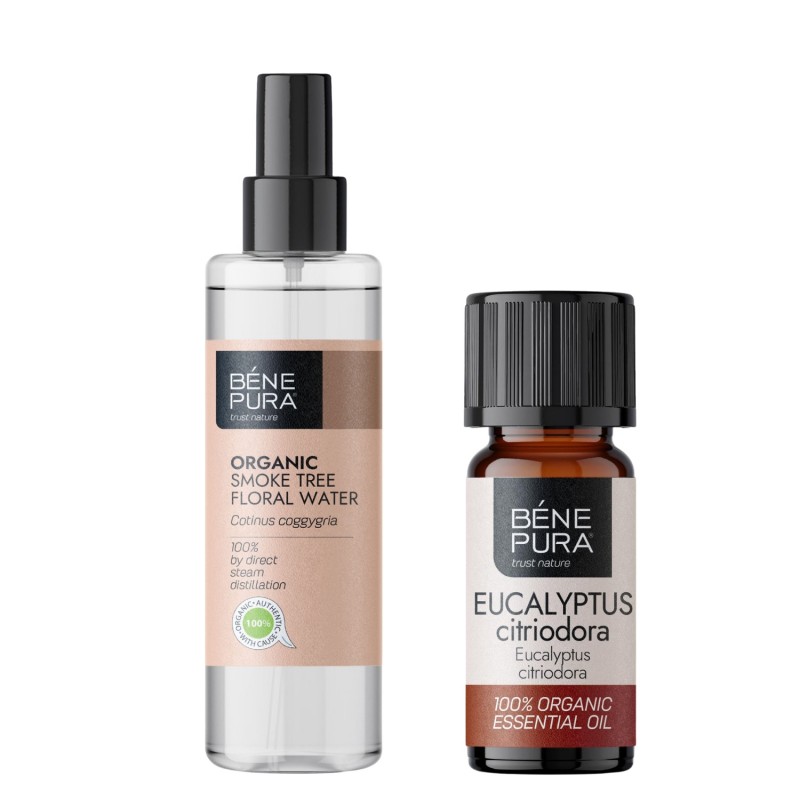 Bio Rujevina Cvjetna vodica i Bio Eukaliptus Limunski Etericno ulje - GMC