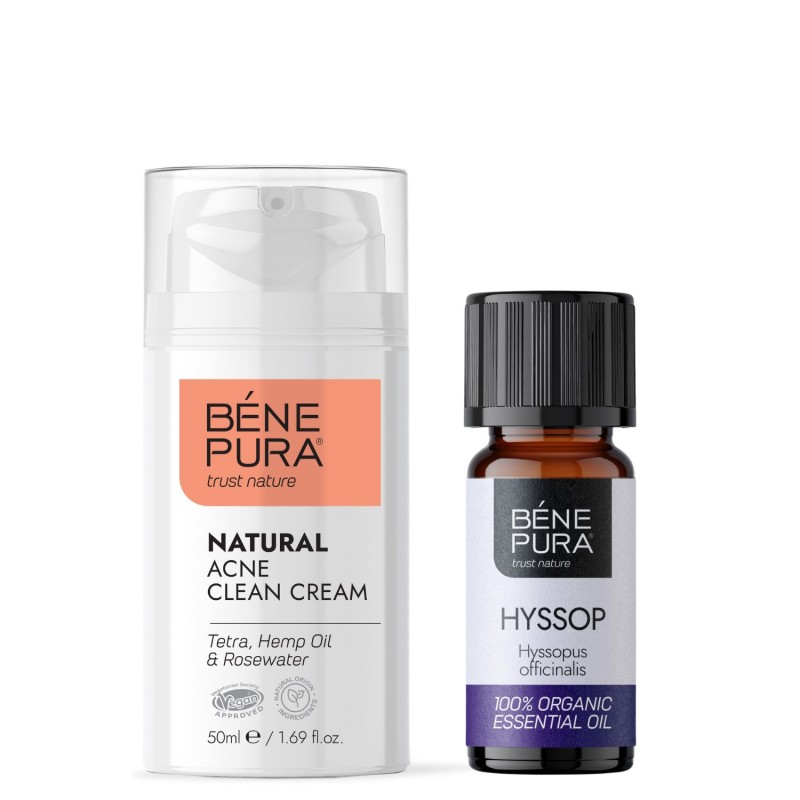 Krema za Lice Protiv Akni i Bio Izop Etericno ulje - GMC