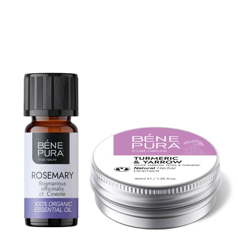 Mast za Hemoroide sa Bijeli Stolisnik, Tetrom i Kurkumom i Bio Ružmarin Cineola Etericno ulje - GMC