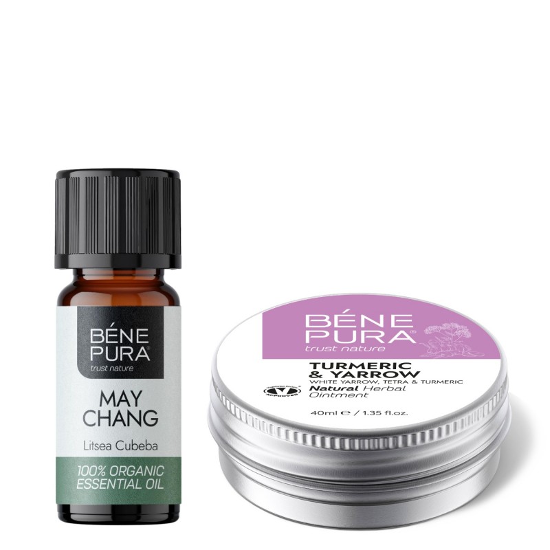 Mast za Hemoroide sa Bijeli Stolisnik, Tetrom i Kurkumom i Bio Litsea Cubeba Etericno ulje - GMC