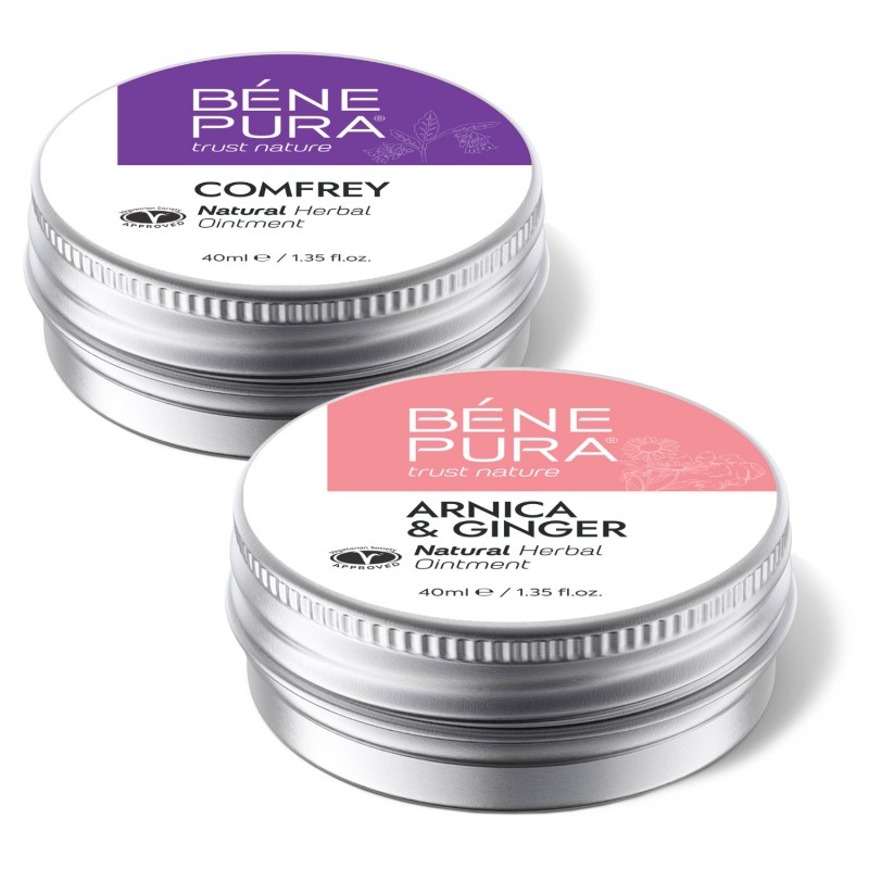 Mast za Zglobove s Gavez i Mast za Modrice i Mišiće s Arnika i Đumbirom - GMC