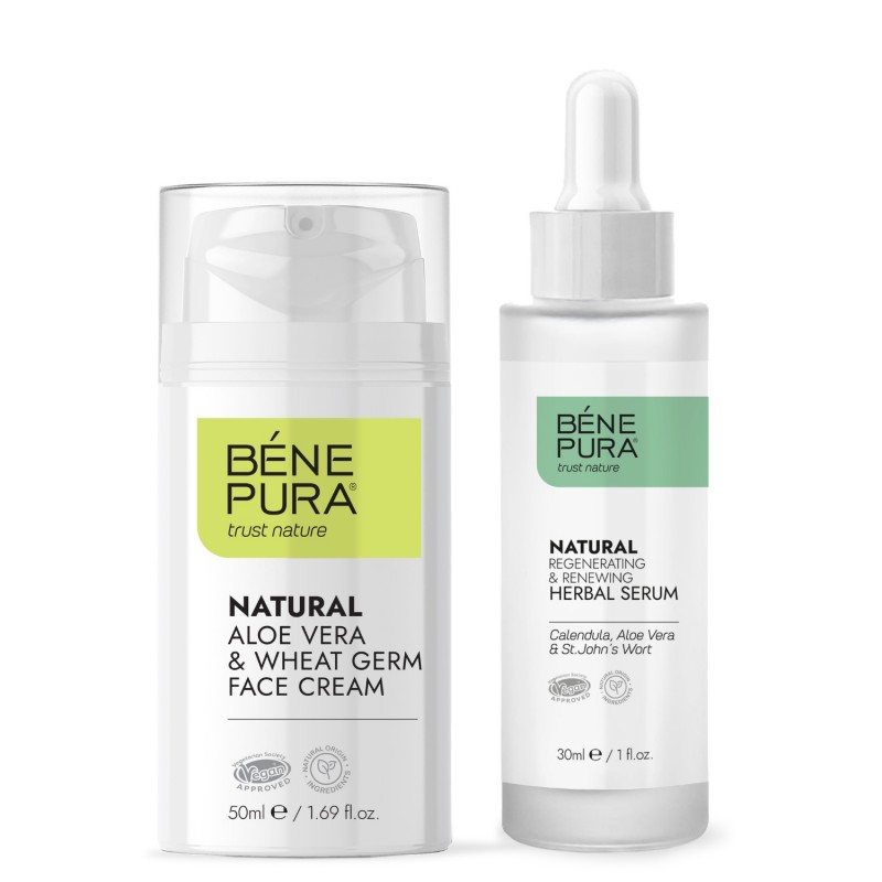 Regenerirajući Serum za Lice i Aloe Vera Krema za Lice - GMC