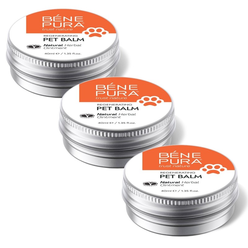 3x Regenerirajući Balzam za Kućne Ljubimce s Nevenom - 40ml - Masti za pse