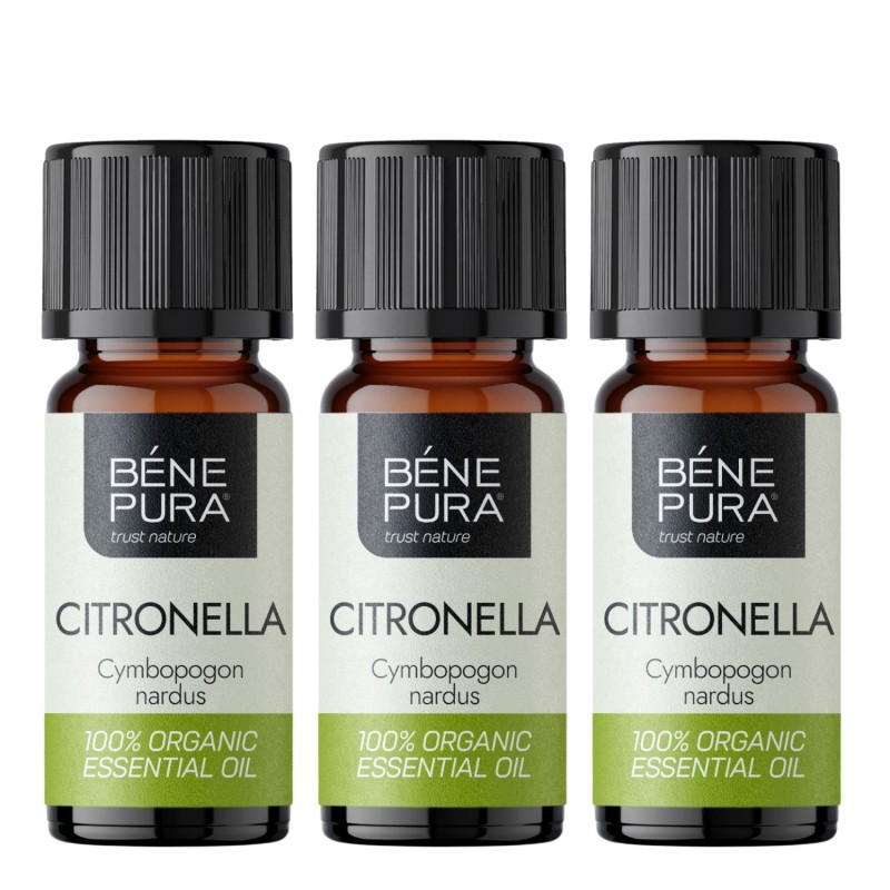 3x Bio Citronela Cejlonska Etericno ulje - 10ml - Setovi