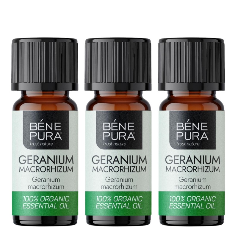 3x Bio Geranij Etericno ulje - 10ml