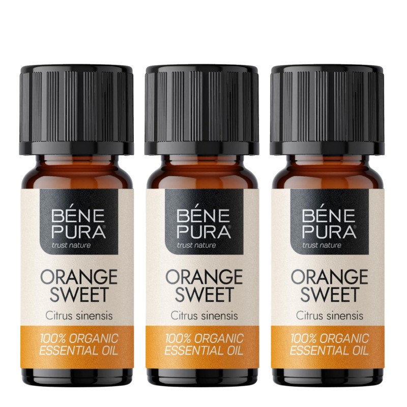 3x Bio Naranča slatka Etericno ulje - 10ml
