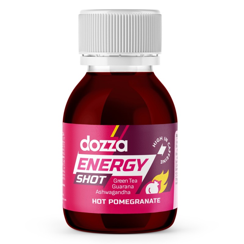 DOZZA Energy Hot Pomegranate Energy shot - 60ml - Usporedba artikala
