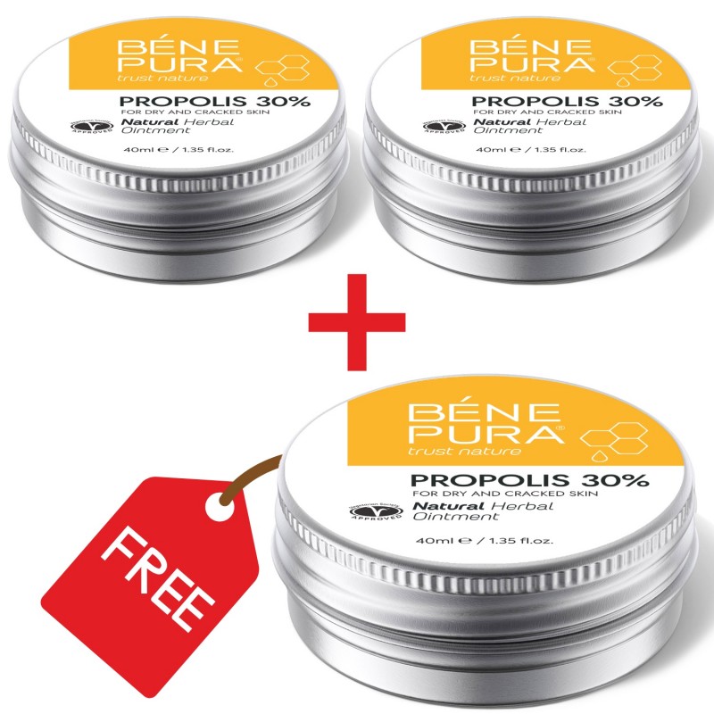 3x Mast za Svrbež s 30% Propolisom - 40ml - Setovi