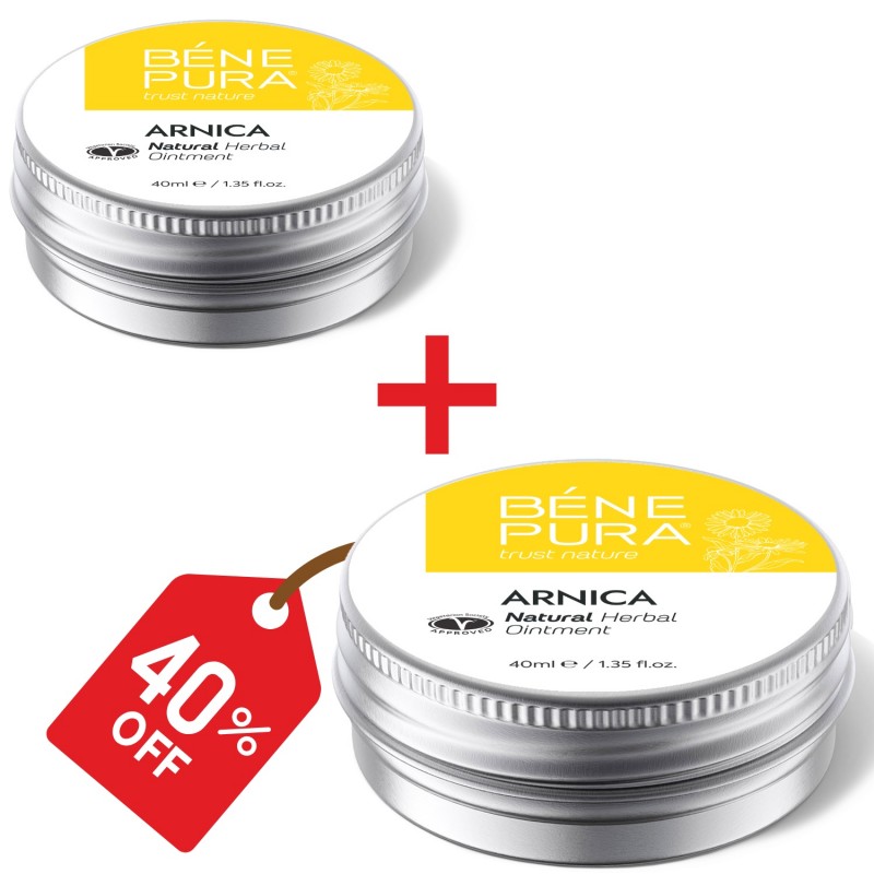 2x Mast za Modrice i Mišiće s Arnikom - 40ml - Setovi