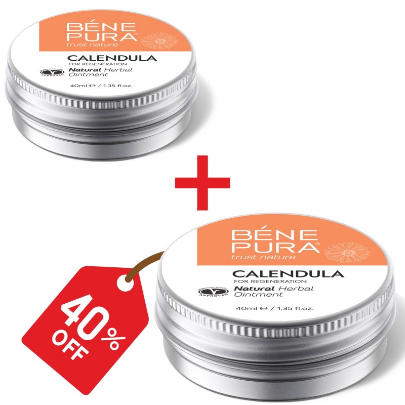 2x Mast za Opekline i Rane s Nevenom - 40ml - 
