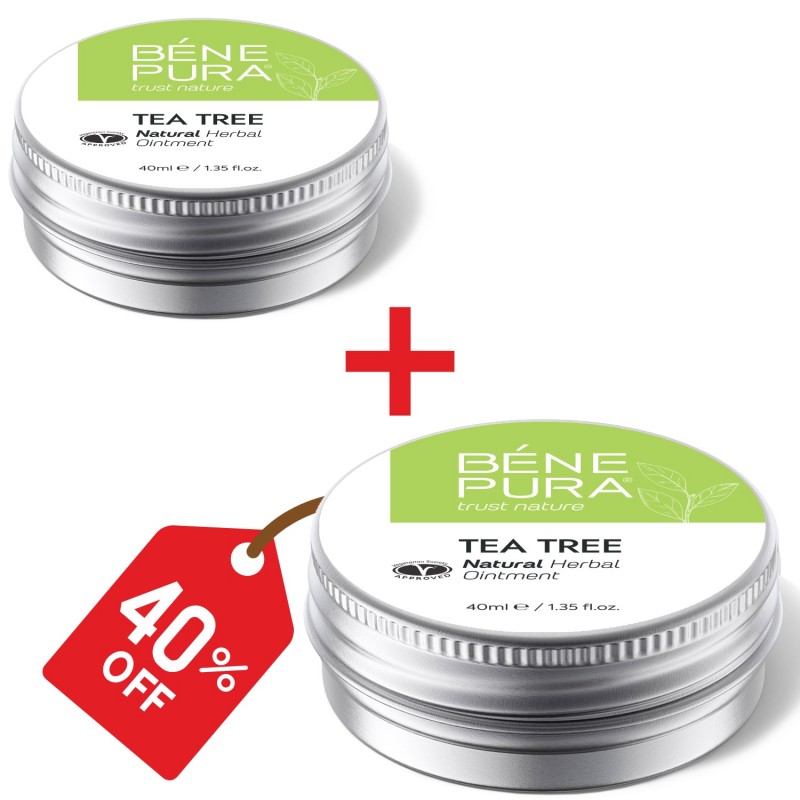 2x Mast za Svrbež s Čajevcem - 40ml - Setovi