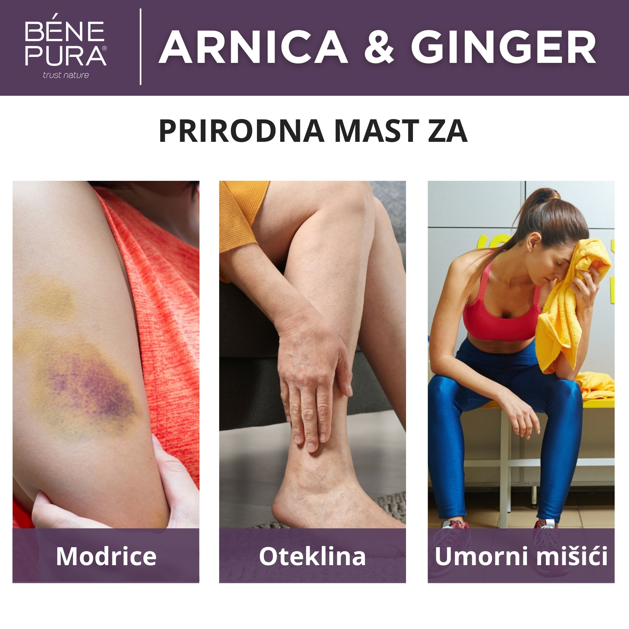 Set "Masti za Bolove u zglobovima, Mišićima Bolove i Modrice 2"