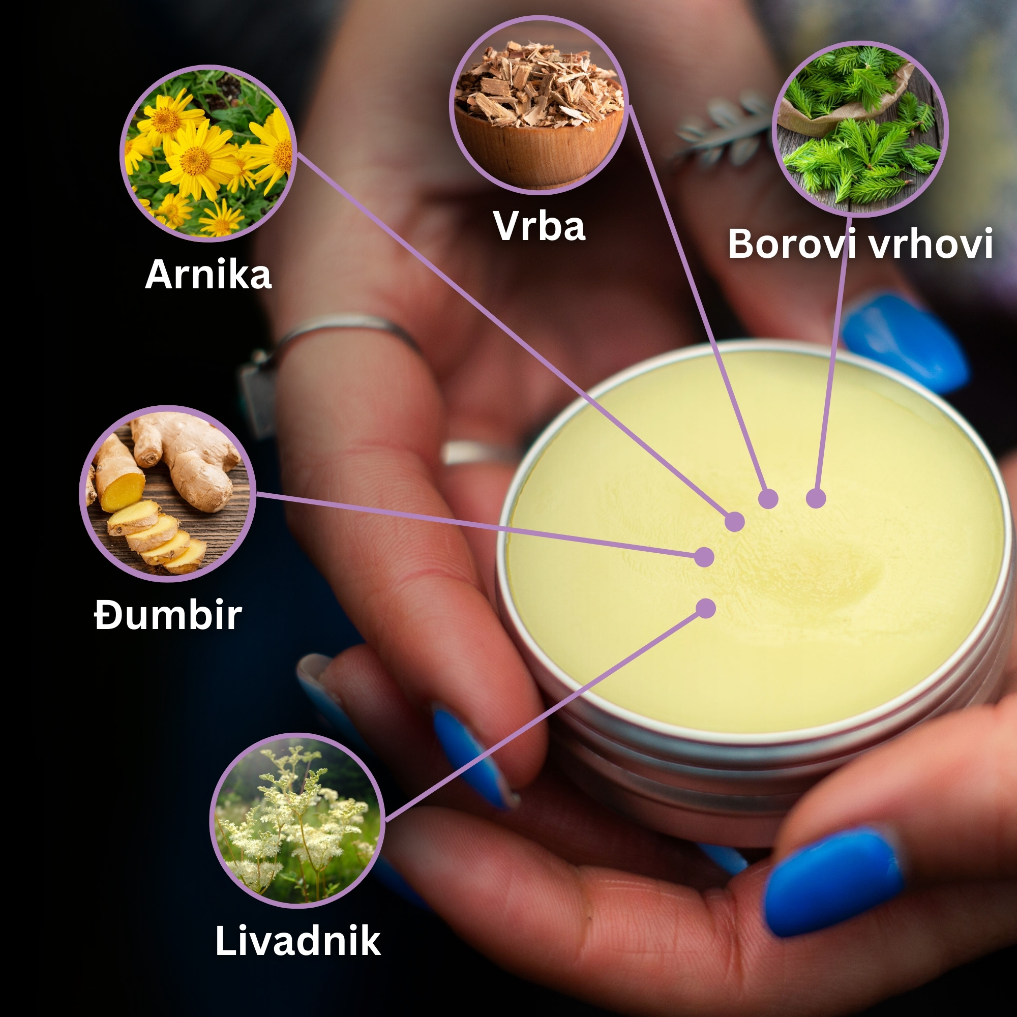 Set "Masti za Bolove u zglobovima, Mišićima Bolove i Modrice 2"